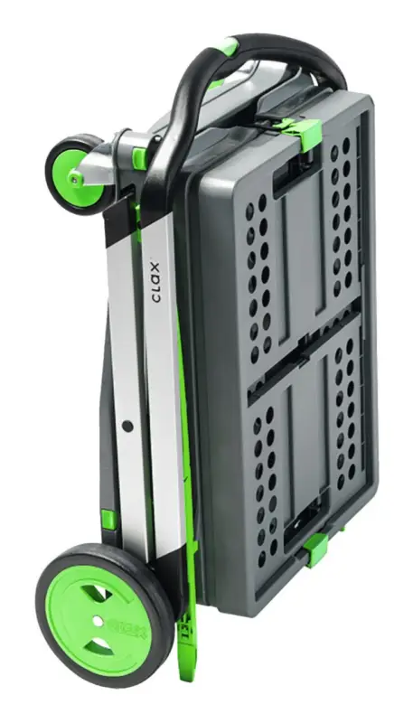 Highlight Clax Trolley, grün Tragkraft 60 KG inklusive Klappbox