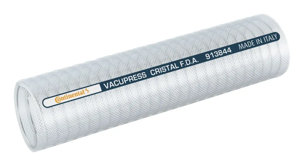 Continental Saug- und Druckschlauch Vacupress Cristal FDA 19 x 4,5 mm, 60m (Verpackungseinheit 60 Meter) Online Kaufen