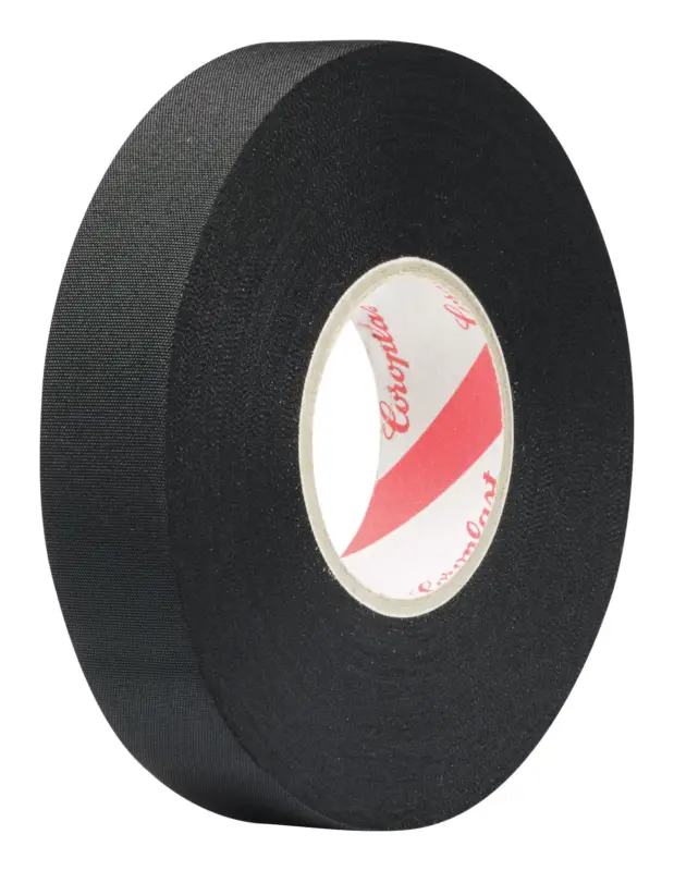 Nur Heute Coroplast Polyestergewebeklebeband 837 x 19 mm x 25 m SW KN400 1,5" 837 X