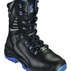 Craftland Hochstiefel Torgau Schwarz/blau, S3S SR ESD Größe 41 (Verpackungseinheit 1 Paar) Solange Der Vorrat Reicht