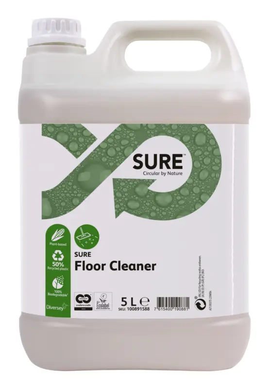 Rabatt Diversey Sure Floor Cleaner Fußbodenreiniger 5L (Verpackungseinheit 2 Stück)