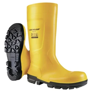 Saisonangebot Dunlop Sicherheitsstiefel Work-It FullSafety Yellow PVC SR LO LG S5 Größe 47 (Verpackungseinheit 1 Paar)