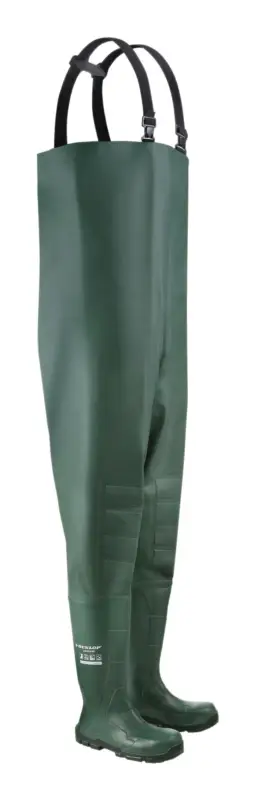 Nur Heute Dunlop Wathose JobGUARD, brusthoch, S5 SR Größe 45
