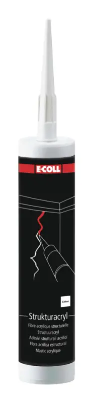 E-Coll Strukturacryl 310 ml weiß Finale Aktion