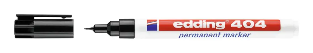Sale Edding Permanentmarker 404 Strichbreite 0,75 mm, schwarz