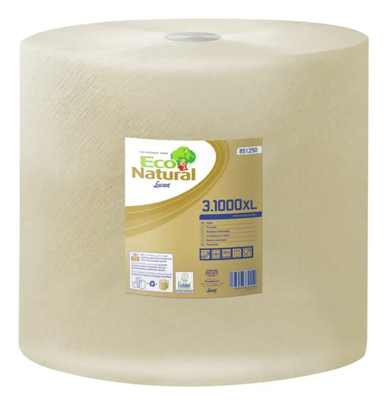Elos Papierrolle Putzpapier weiß 36 x 36 cm 2-lag. 1000 Blatt/Rolle (Verpackungseinheit 2 Rollen) Online Kaufen