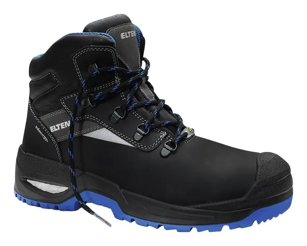 Bestseller Elten Schnürstiefel 768701 Stefano XXSG schwarz-blau, S3 ESD Größe 37 (Verpackungseinheit 1 Paar)
