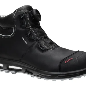 Elten Schnürstiefel 769851 Reaction XXT Pro BOA Mid schwarz, S3 ESD, BOA Größe 39 (Verpackungseinheit 1 Paar) Neu Im Sortiment