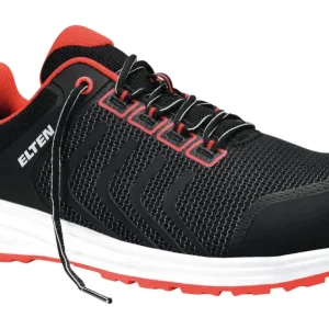 Elten Sicherheitshalbschuh 720831 LIVAS Low schwarz-rot, S1P ESD Größe 40 (Verpackungseinheit 1 Paar) Schneller Versand