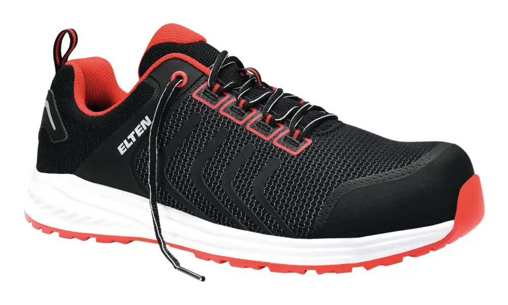 Elten Sicherheitshalbschuh 720831 LIVAS Low schwarz-rot, S1P ESD Größe 40 (Verpackungseinheit 1 Paar) Schneller Versand