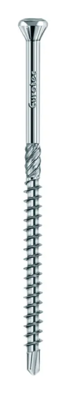 Preiswert Eurotec Holzbauschraube Hobotec-Zierkopf VA gehärtet TX25 5 x 60 mm Edelstahl (Verpackungseinheit 200 Stück)