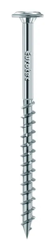Eurotec Holzbauschraube Paneltwistec A2, Tellerkopf TX40 8 x 140 mm Edelstahl (Verpackungseinheit 50 Stück) Preisknaller