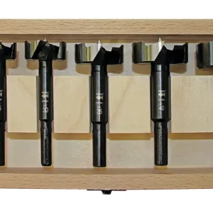 Begrenztes Angebot Fisch Forstnerbohrer-Satz Black Shark Pro 6-teilig 20, 25, 30, 35, 40, 50 mm