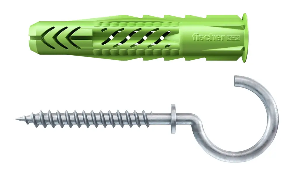 Neu Fischer Universaldübel UX Green 8 x 50 R RH K (4) (Verpackungseinheit 5 Stück)