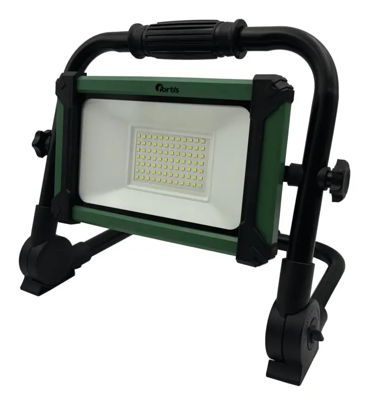 Fortis Baustrahler 50 Watt 5000 Lumen klappbar Sale