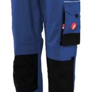Abverkauf Fortis Damen-Bundhose Performance kornblau/schwarz Größe 34