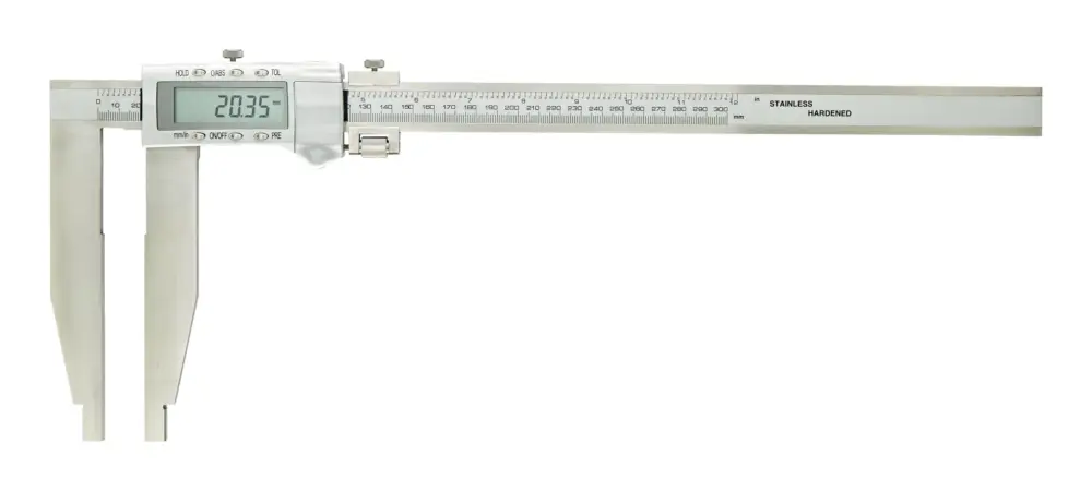 Preisreduziert Fortis Digital-Werkstatt-Messschieber digital ohne Spitze 300 mm
