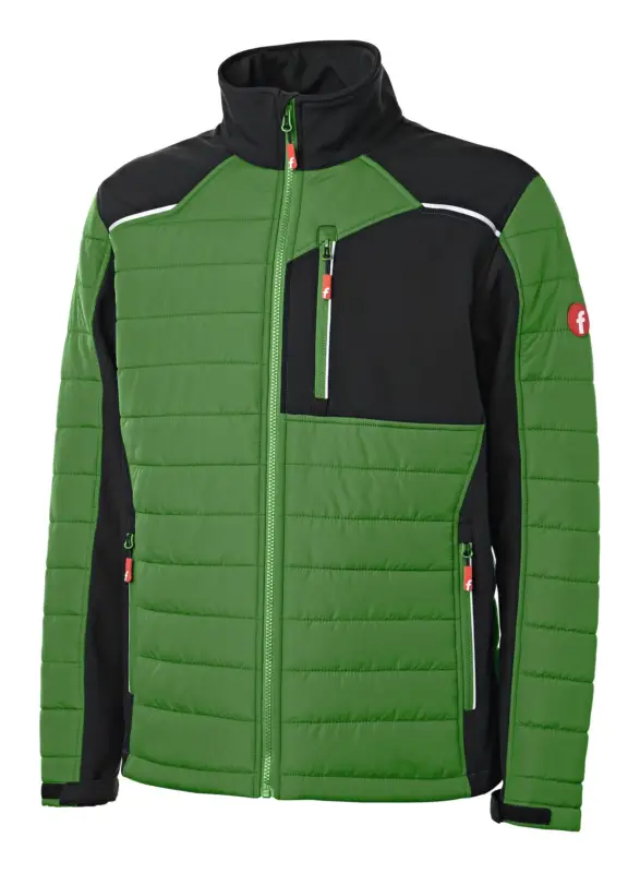 Highlight Fortis Elements Hybrid-Steppjacke grün/schwarz Größe L