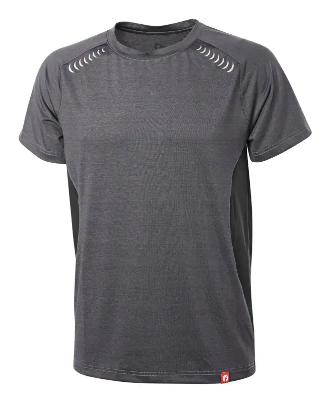Top-Preis Fortis Elements T-Shirt Quick Dry grau/schwarz meliert Größe S