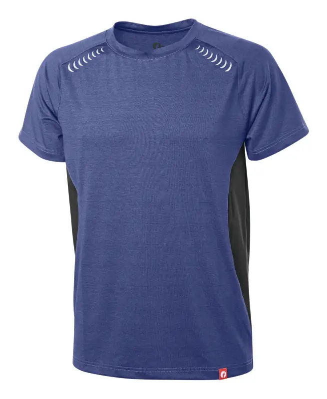 Fortis Elements T-Shirt Quick Dry kornblau/schwarz meliert Größe XS Neuheit