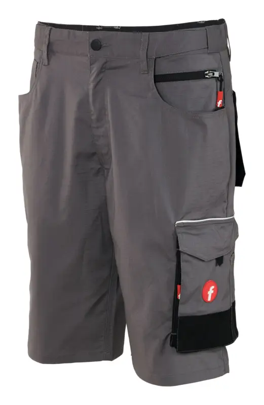 Fortis Herren-Bermuda Performance grau/schwarz Größe 54 Top-Angebot