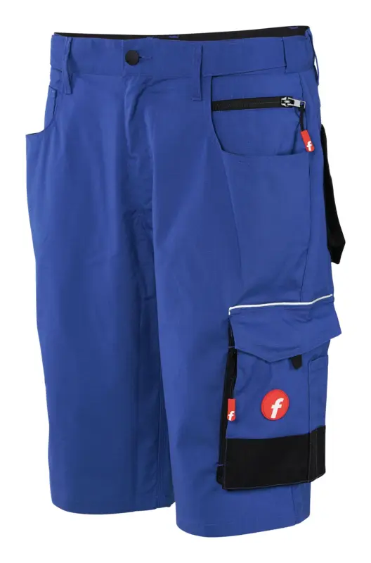Fortis Herren-Bermuda Performance kornblau/schwarz Größe 48 Preisreduziert