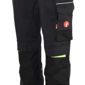 Abverkauf Fortis Herren-Bundhose Performance schwarz/lime Größe 30