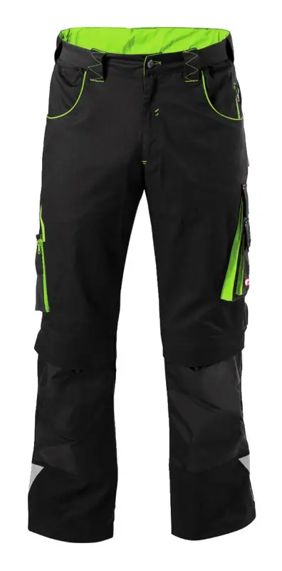 Top-Angebot Fortis Herren-Bundhose twenty-four, schwarz/limegreen, Größe 94