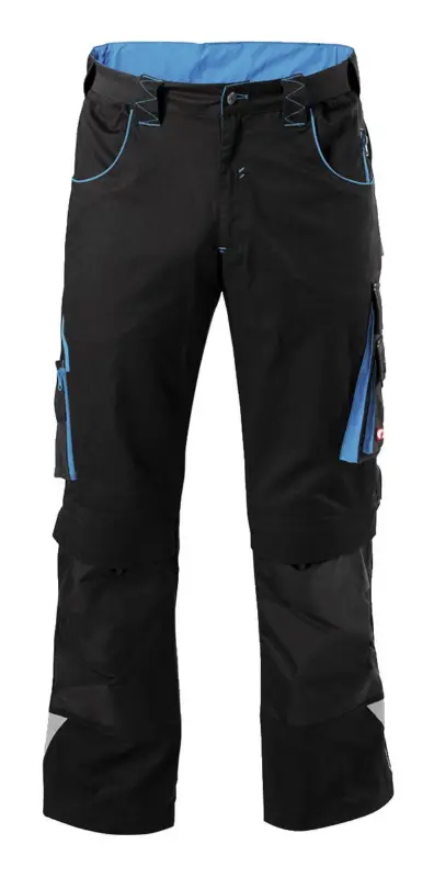 Must-Have Fortis Herren-Bundhose twenty-four, schwarz/türkis, Größe 60