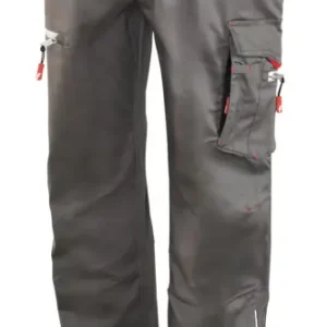 Versand Am Gleichen Tag Fortis Herren-Cargohose Flex grau/schwarz/rot Größe 25