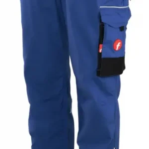 Abverkauf Fortis Herren-Cargohose Performance kornblau/schwarz Größe 28