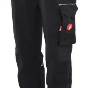 Aktuell Fortis Herren-Cargohose Performance schwarz/rot Größe 42