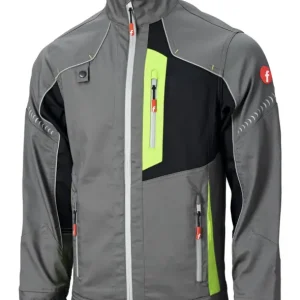 Ausverkauf Fortis Jacke Flex grau/schwarz/lime Größe L