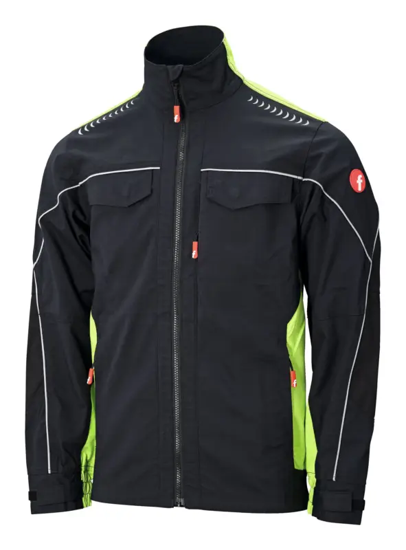 Fortis Jacke Performance schwarz/lime Größe 2XL Kracherpreis