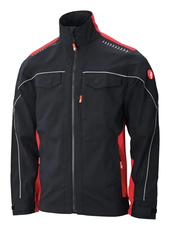 Fortis Jacke Performance schwarz/rot Größe XS Neue Kollektion