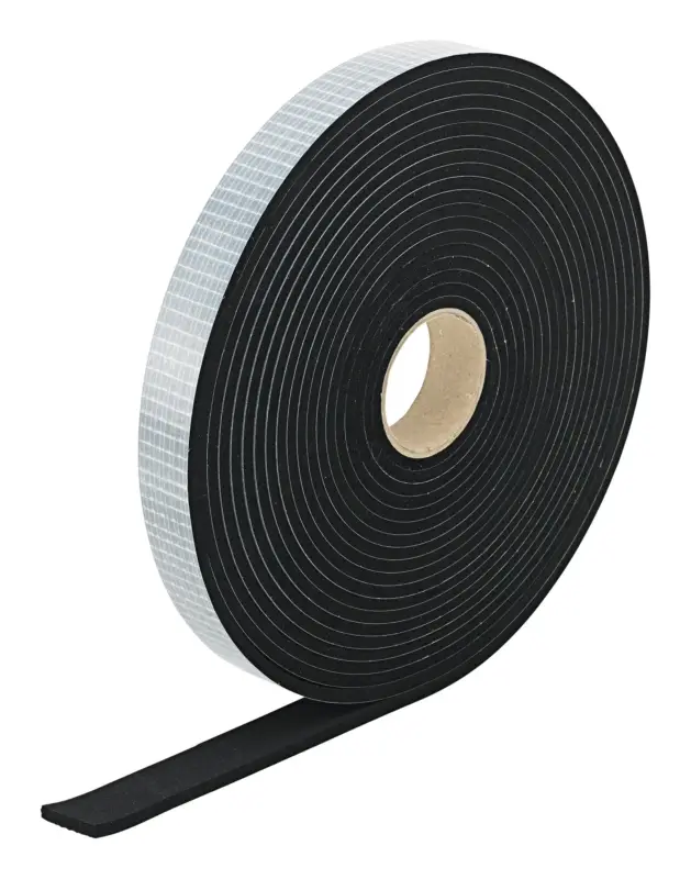 Heißes Angebot Fortis Zellkautschukstreifen EPDM, 50 x 10 mm, 10m einseitig selbstklebend (Verpackungseinheit 10 Meter)