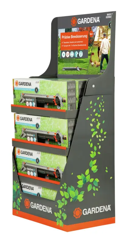 Gardena Viereckregner AquaZoom M Display Preiswert