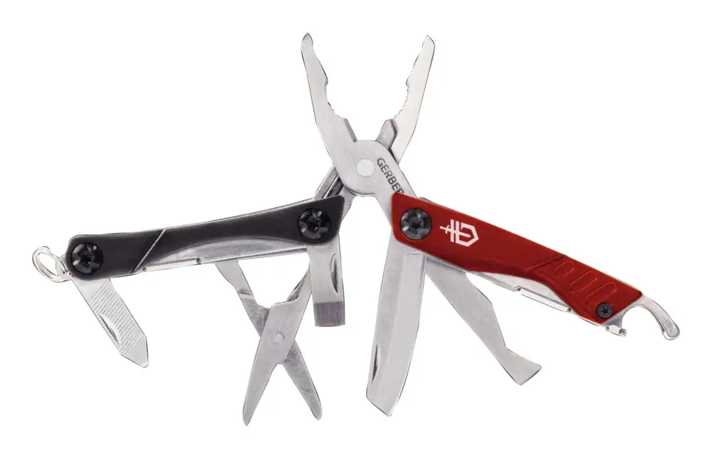Rabatt Gerber Multi-Tool Dime Red (Verpackungseinheit 3 Stück)