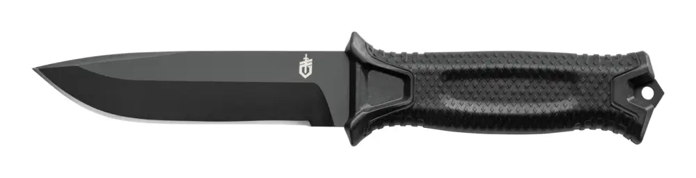 Nur Für Kurze Zeit Gerber Survivalmesser Strongarm Fixed Black Fine Edge (Verpackungseinheit 3 Stück)