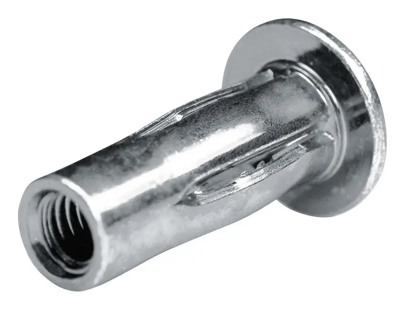 Goebel Spreiz-Blindnietmutter Stahl Flachrundkopf M8 Klemmbereich 0,5 - 7,1 mm (Verpackungseinheit 250 Stück) Neue Ware