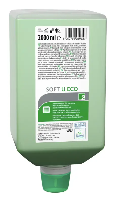 Greven Soft U Eco Pastöser Handreiniger 2 Liter Varioflasche (Verpackungseinheit 6 Flaschen) Online Kaufen