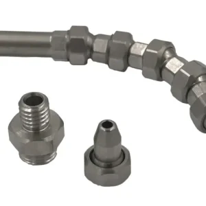 Hirt-Line Kühlmittelschlauch-Set V2A 1/8" Typ 0 Durchlassgröße 3,2 mm Gesamtlänge 110 mm Highlight