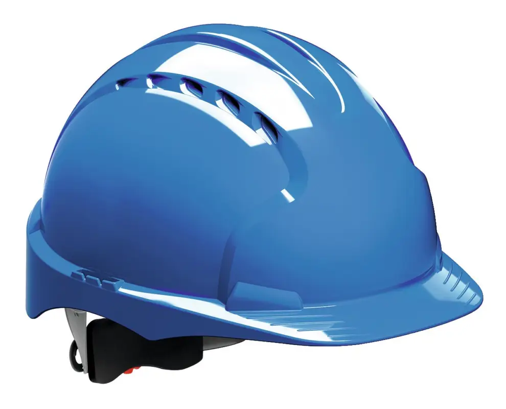 Knallerangebot JSP Schutzhelm EVO3 mit Drehverschluss, EN 397, blau AJF170-0-500
