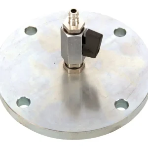 Jumtec Gasprüfanschluß Einrohr DN50 Flansch mit 1xKugelha. Expressversand