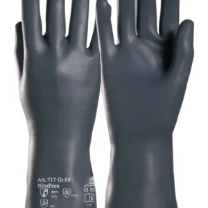 Solange Der Vorrat Reicht KCL Chemikalienschutzhandschuh Nitopren 717, Größe 8 (Verpackungseinheit 10 Paar)