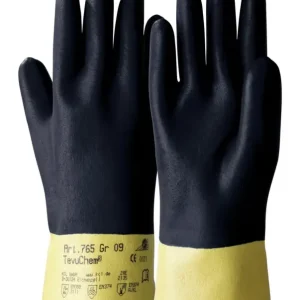 KCL Einweghandschuh TevuChem 765, Größe 7 (Verpackungseinheit 10 Paar) Sonderangebot