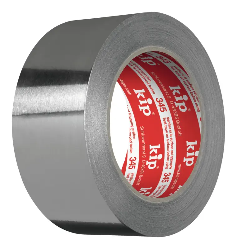 Finale Aktion Kip Aluminiumklebeband345B1 L50 m x B50mm Alu-Folie DIN 4102