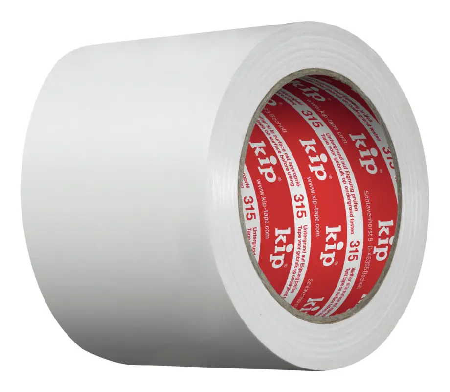 Kip PVC-Schutzband 321, glatt, 100 mm x 33m, weiß Neu