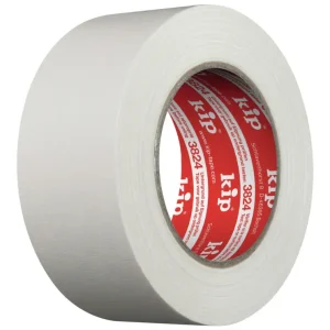 Knallerangebot Kip Steinband 3824, 50 mm x 50m, weiß (Verpackungseinheit 24 Rollen)
