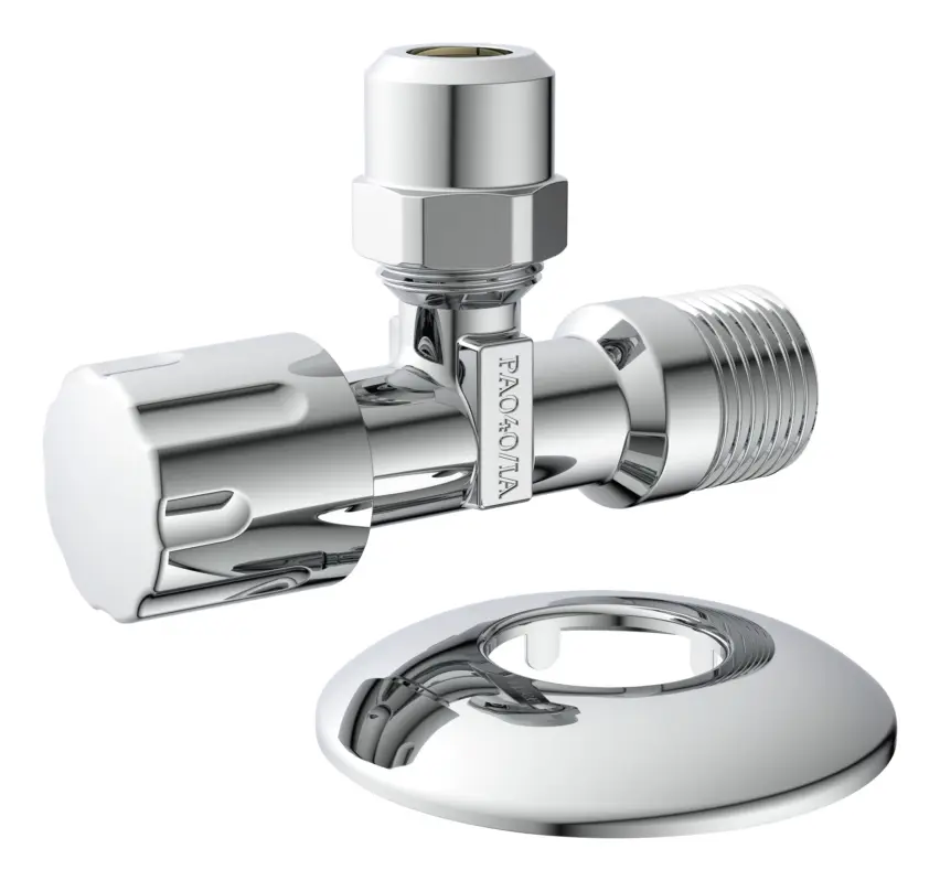 Heißes Angebot Kirchhoff Eckventil, 3/8" AG x 3/8" AG x 10 mmQ, mit Schubrosette
